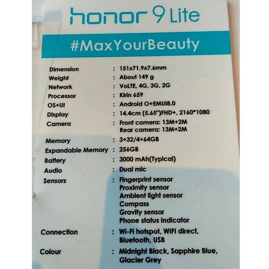Honor 9 Lite, photo 7